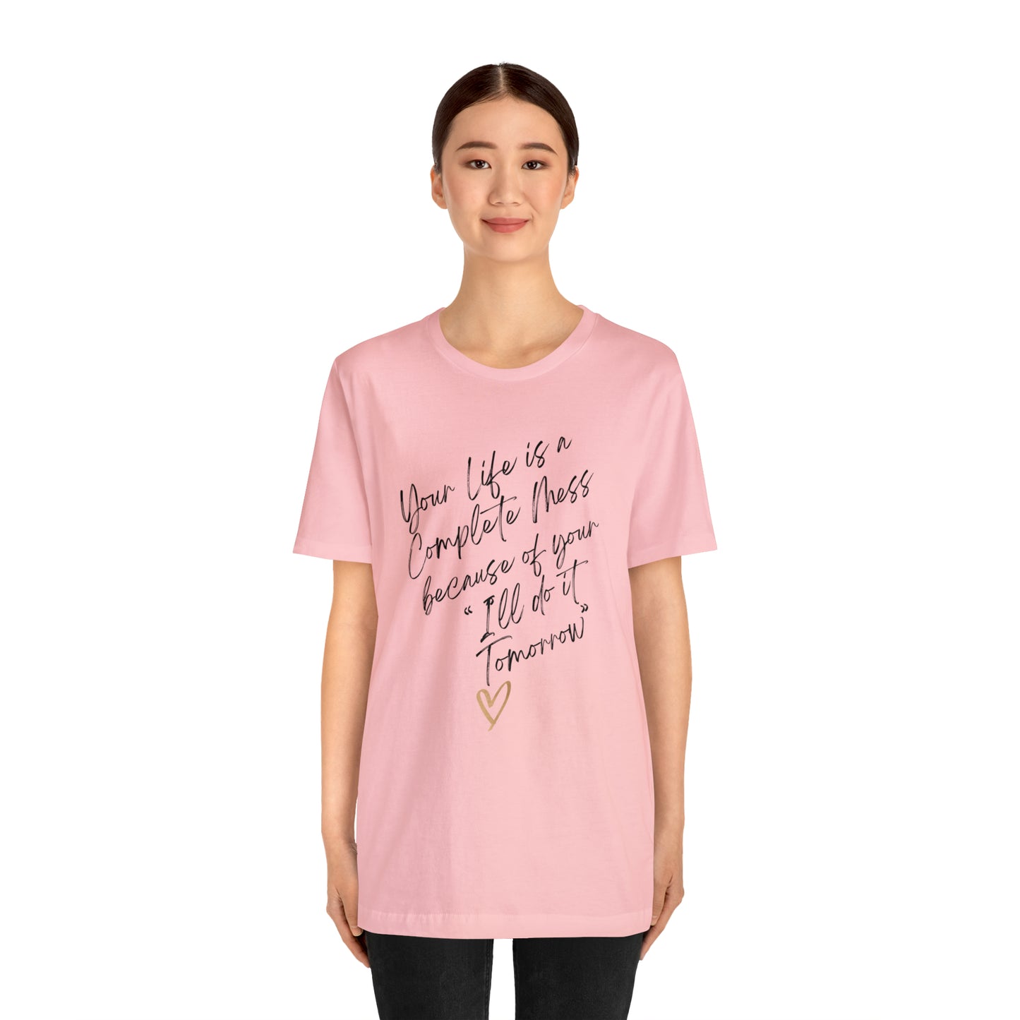 A messy life Unisex Jersey Short Sleeve Tee