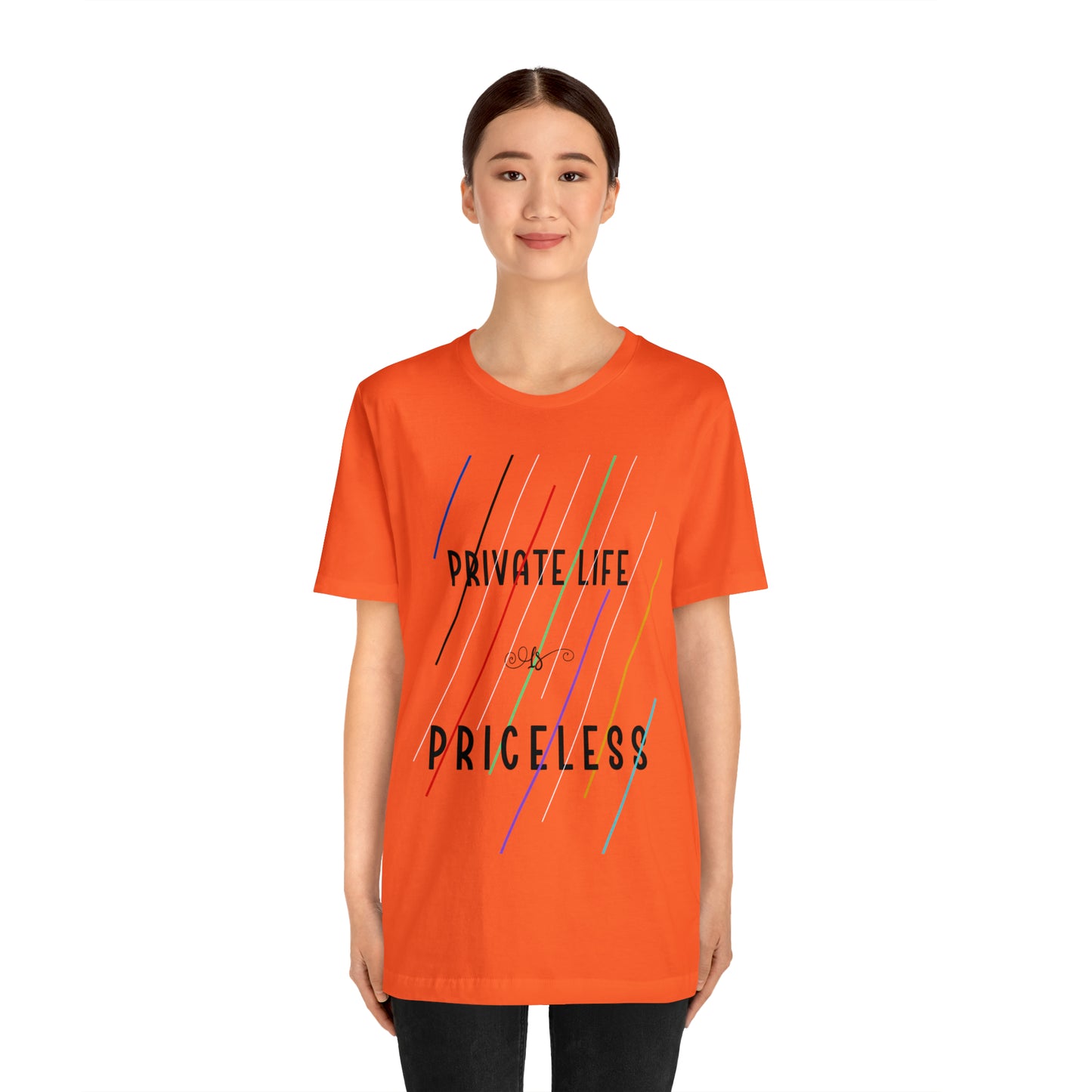 Private life Unisex Jersey Short Sleeve Tee